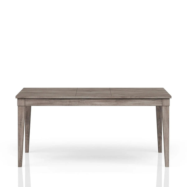 Rustic Dining Table 2 Storage Drawers And Leaf - Gray, photo 2 of 5