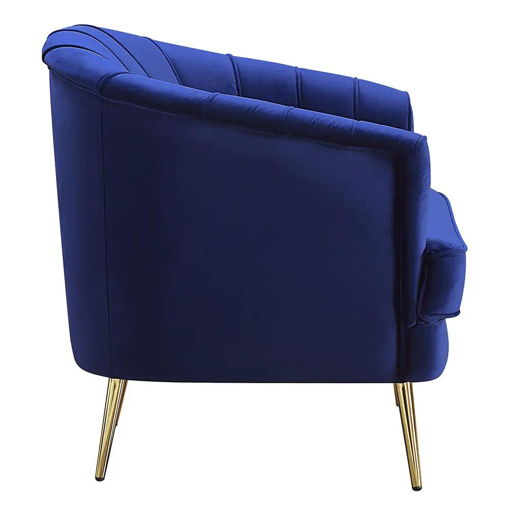 Eivor - Chair - Blue Velvet by Unique Piece Furniture