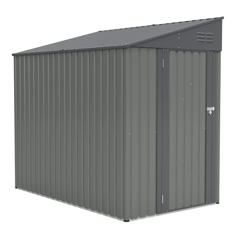 4x7 Foot Lean-To Shed in Olive by HouseOfZazla