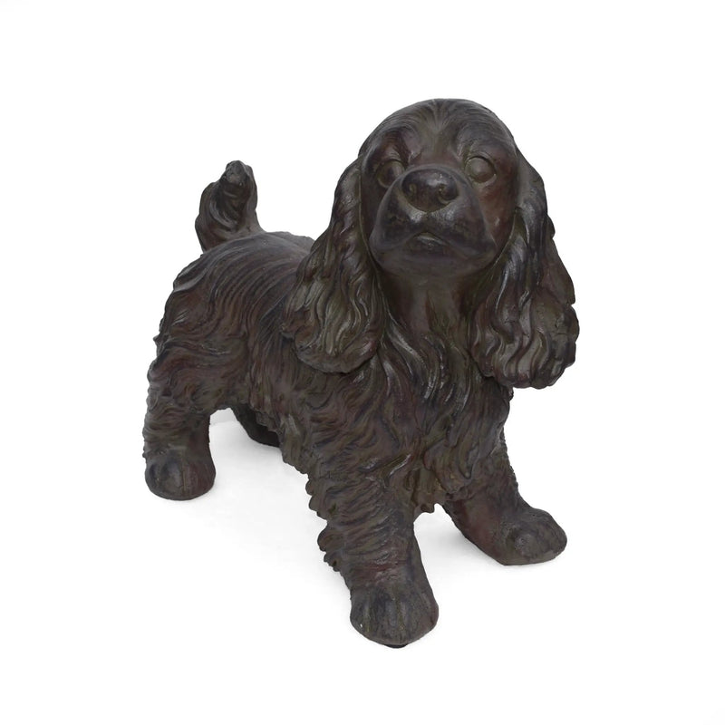 Josie Dog Cast Stone Garden Statue by HouseOfZazla