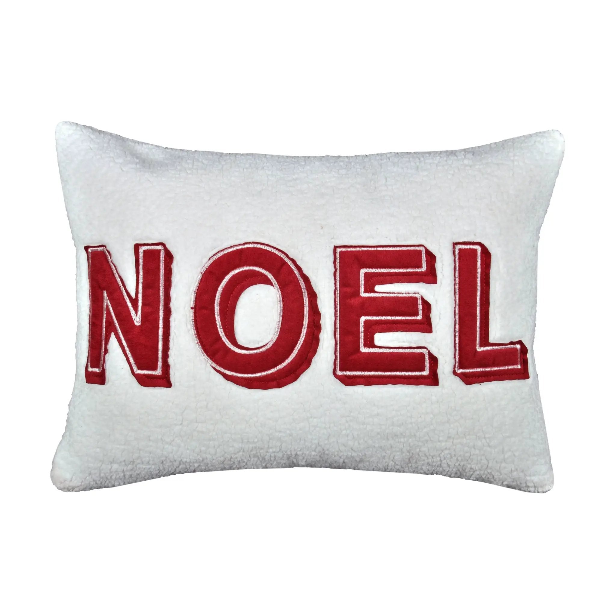 Noel Christmas Throw Pillow with Insert by HouseOfZazla