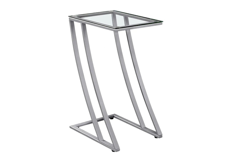Accent Table C-Shaped with Sturdy Construction by HouseOfZazla