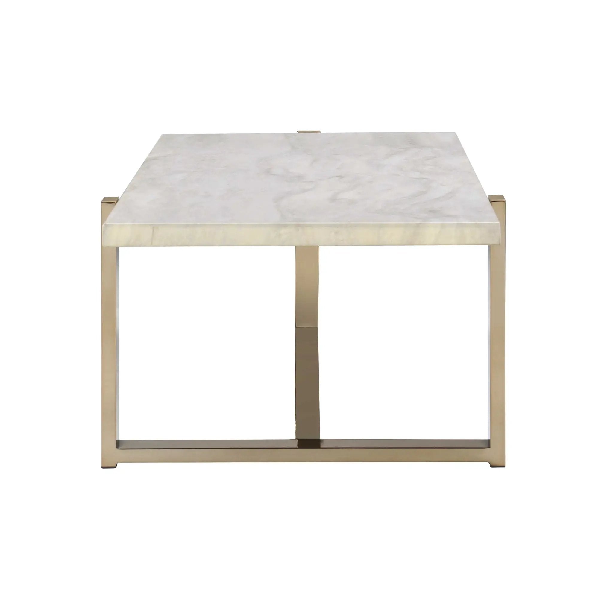 Feit - Engineered Stone Top Table by Unique Piece Furniture