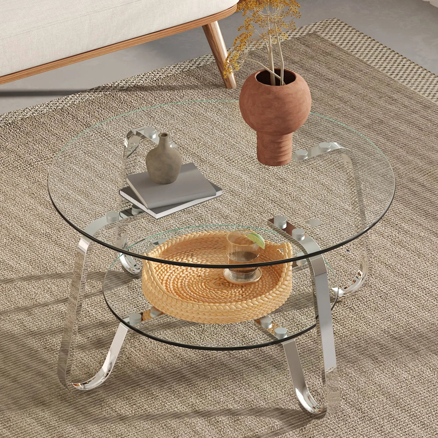 Double Layer Coffee Table by HouseOfZazla