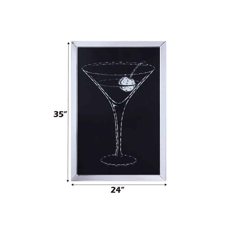 Talisha - 35" Wall Art - Mirrored by Unique Piece Furniture