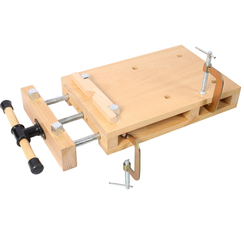 Portable Hardwood Workbench with Quick Release Handle - Natural, photo 4 of 17