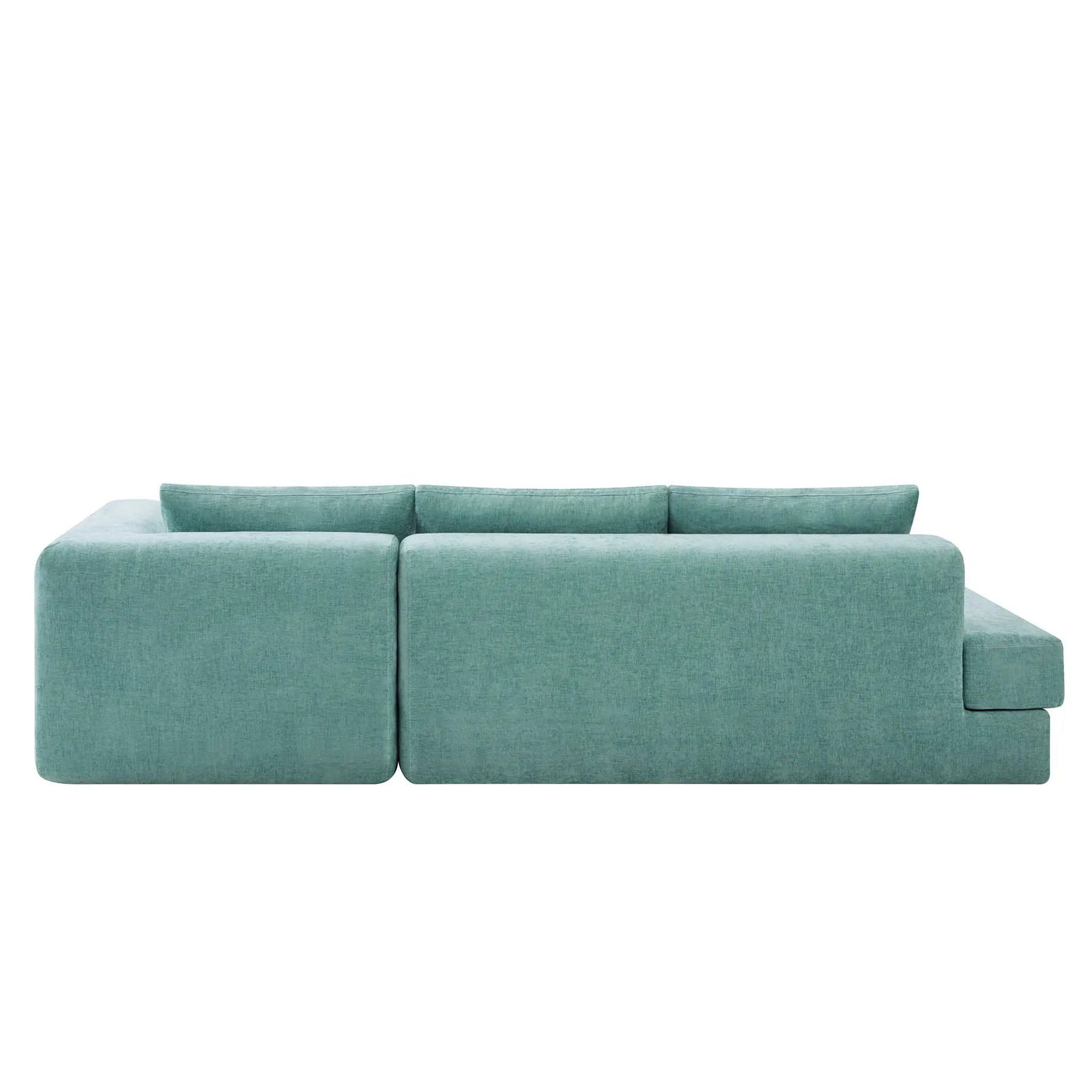 L-Shaped Modular Sofa With Double Layer Cushion by HouseOfZazla