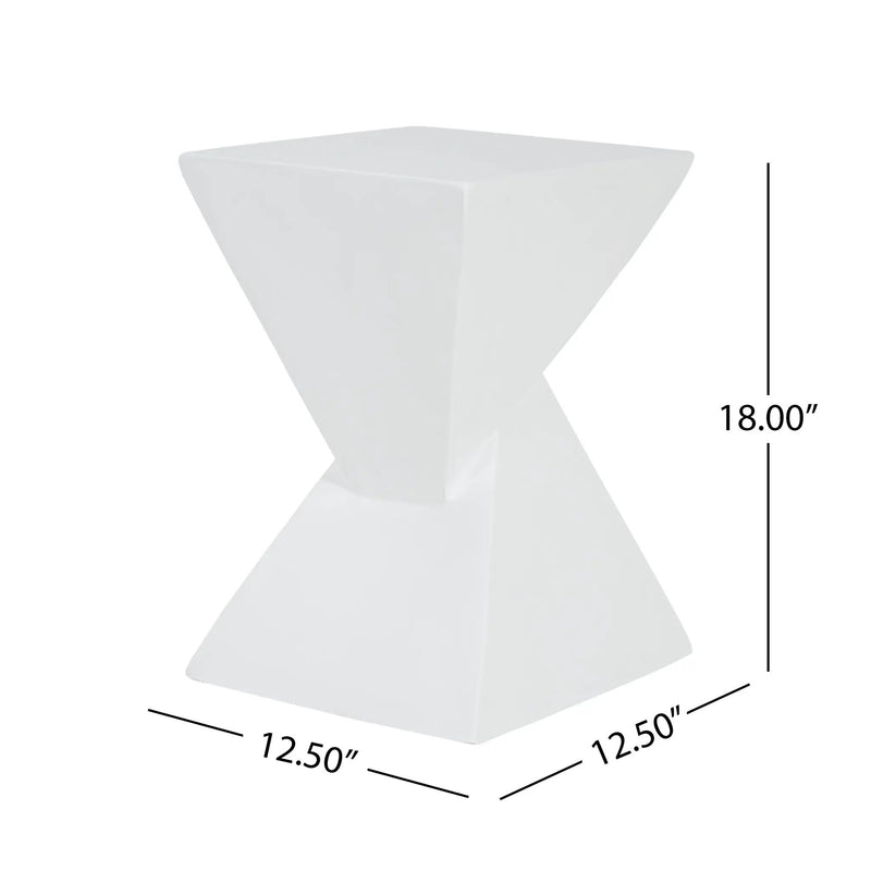 All Weather MGO X Design Side Table by HouseOfZazla