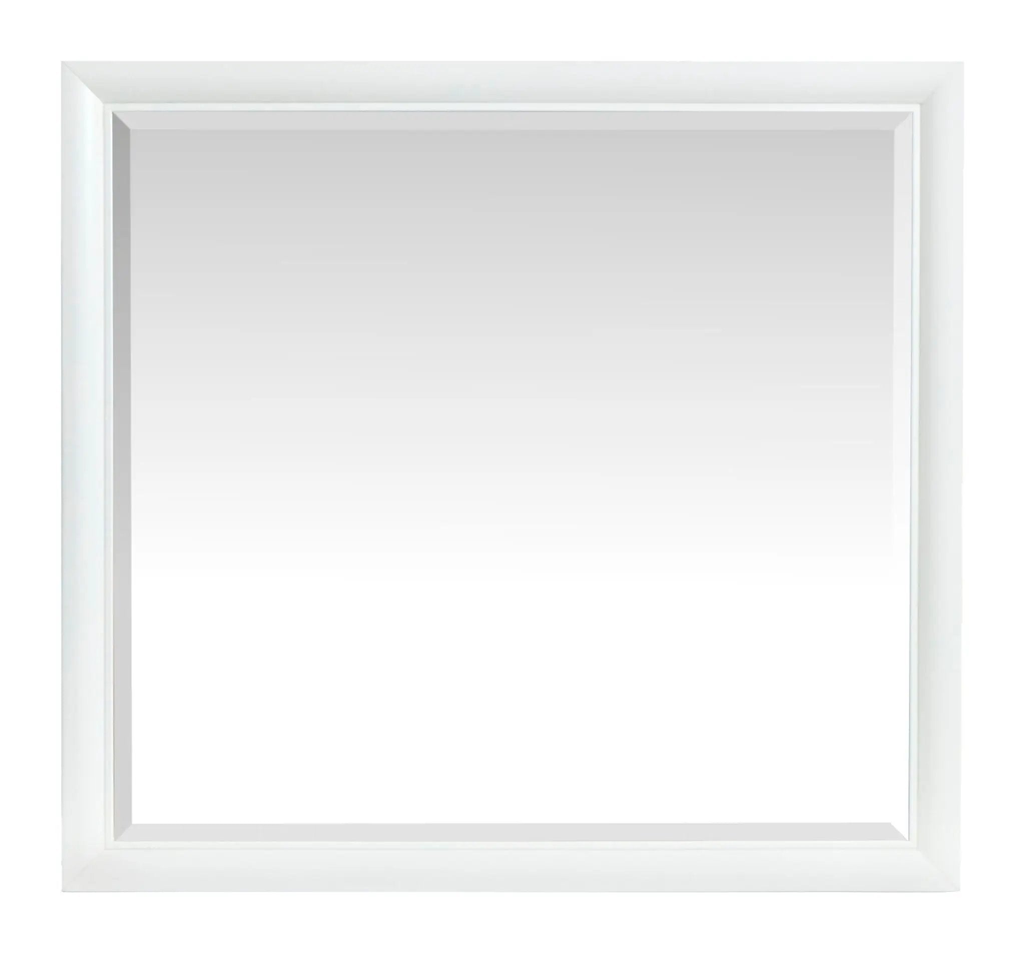 Springhouse - Landscape Mirror - Whisper White by Unique Piece Furniture