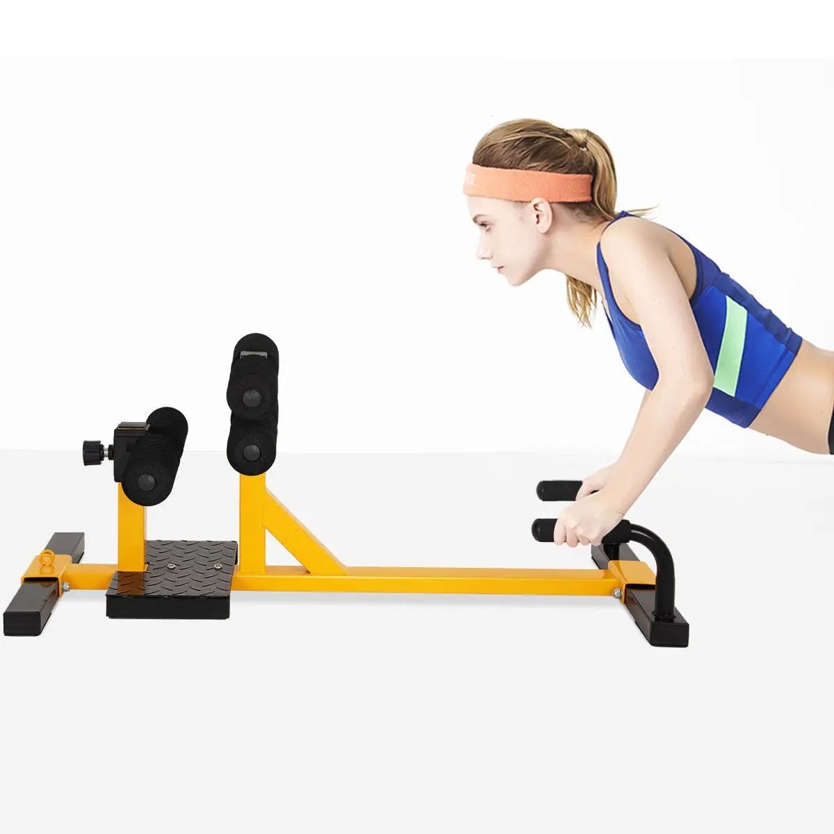 3-in-1 Sissy Squat Ab Workout Home Gym Sit-up Machine by DirectDeals