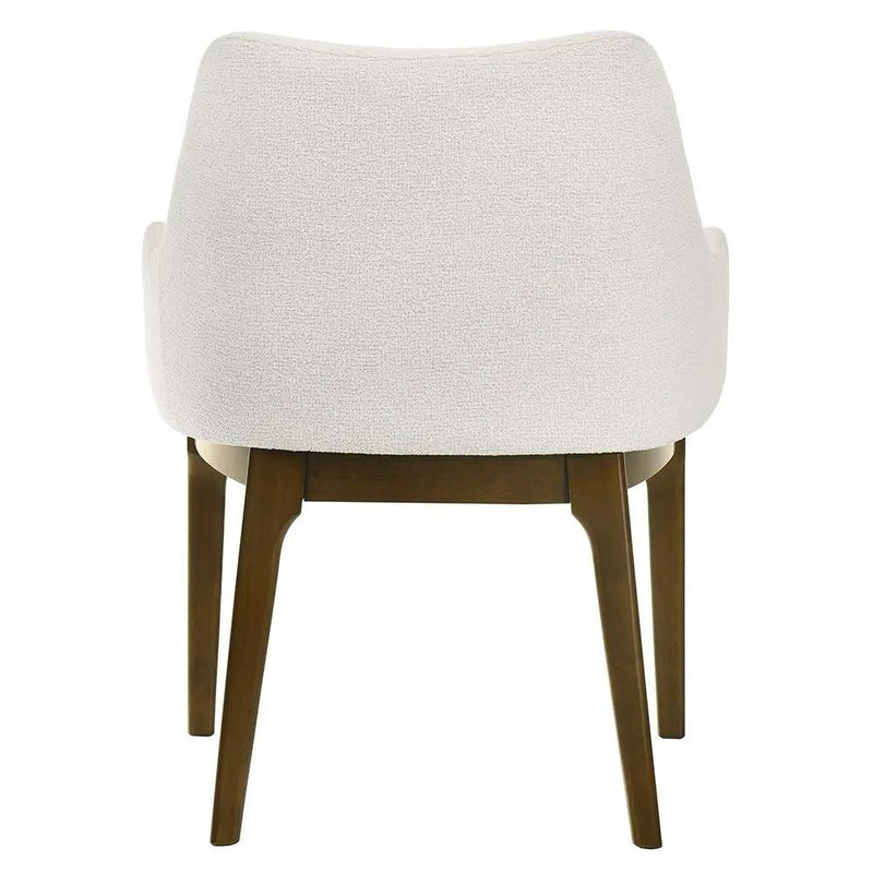 Kasha - Side Chair (Set of 2) - Chenille / Vintage Oak by Unique Piece Furniture