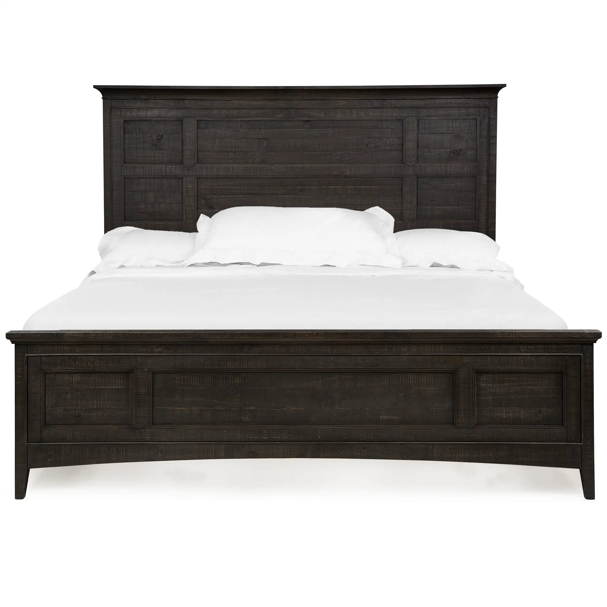 Westley Falls - Complete Panel Bed With Storage Rails by Unique Piece Furniture