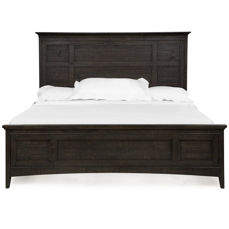 Westley Falls - Complete Panel Bed With Storage Rails by Unique Piece Furniture