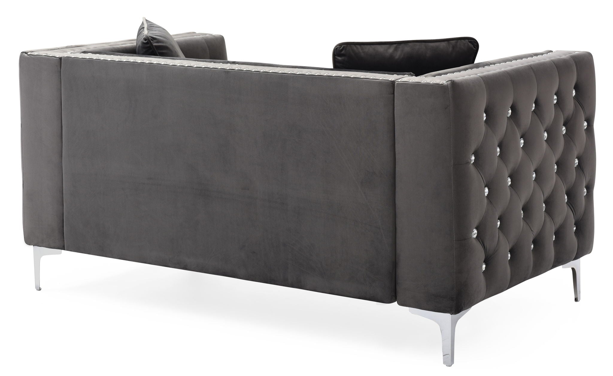 Elegant Track Arm Loveseat by HouseOfZazla