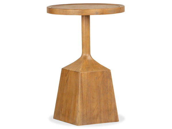 Lindon - Round Pedestal Accent End Table