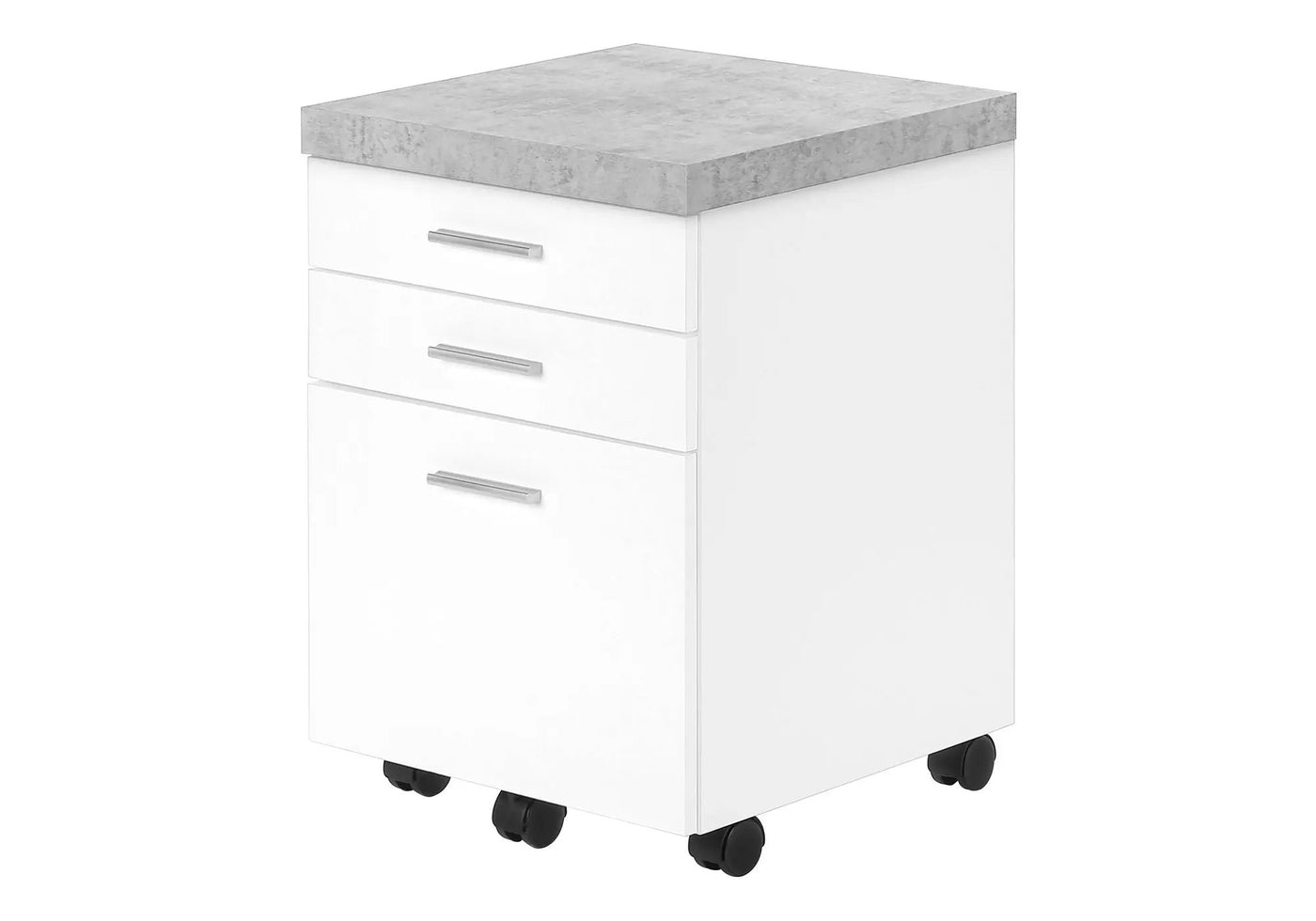 File Cabinet Rolling Mobile Storage Drawers Printer Stand For Office by HouseOfZazla