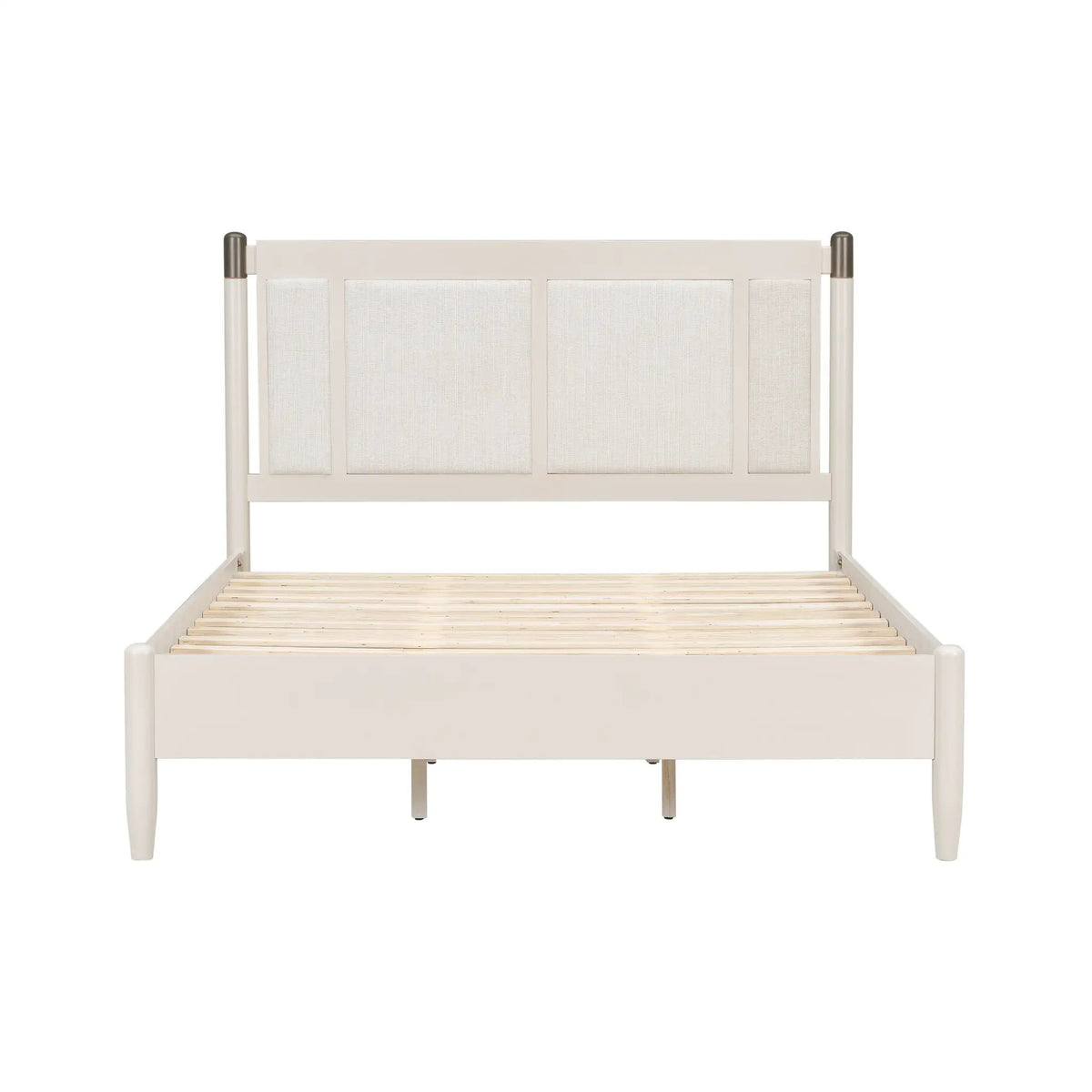 Solid Wood Queen Bed - Heavy Duty Support by HouseOfZazla