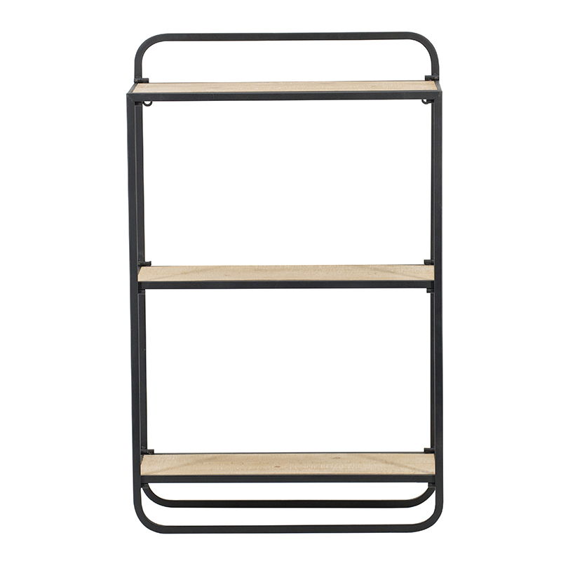 Wall Shelf - Black Brown by HouseOfZazla