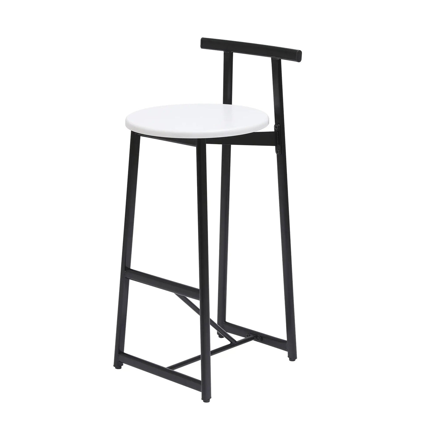 Modern Bar Stools With Backrest For Kitchen (Set of 3) by HouseOfZazla