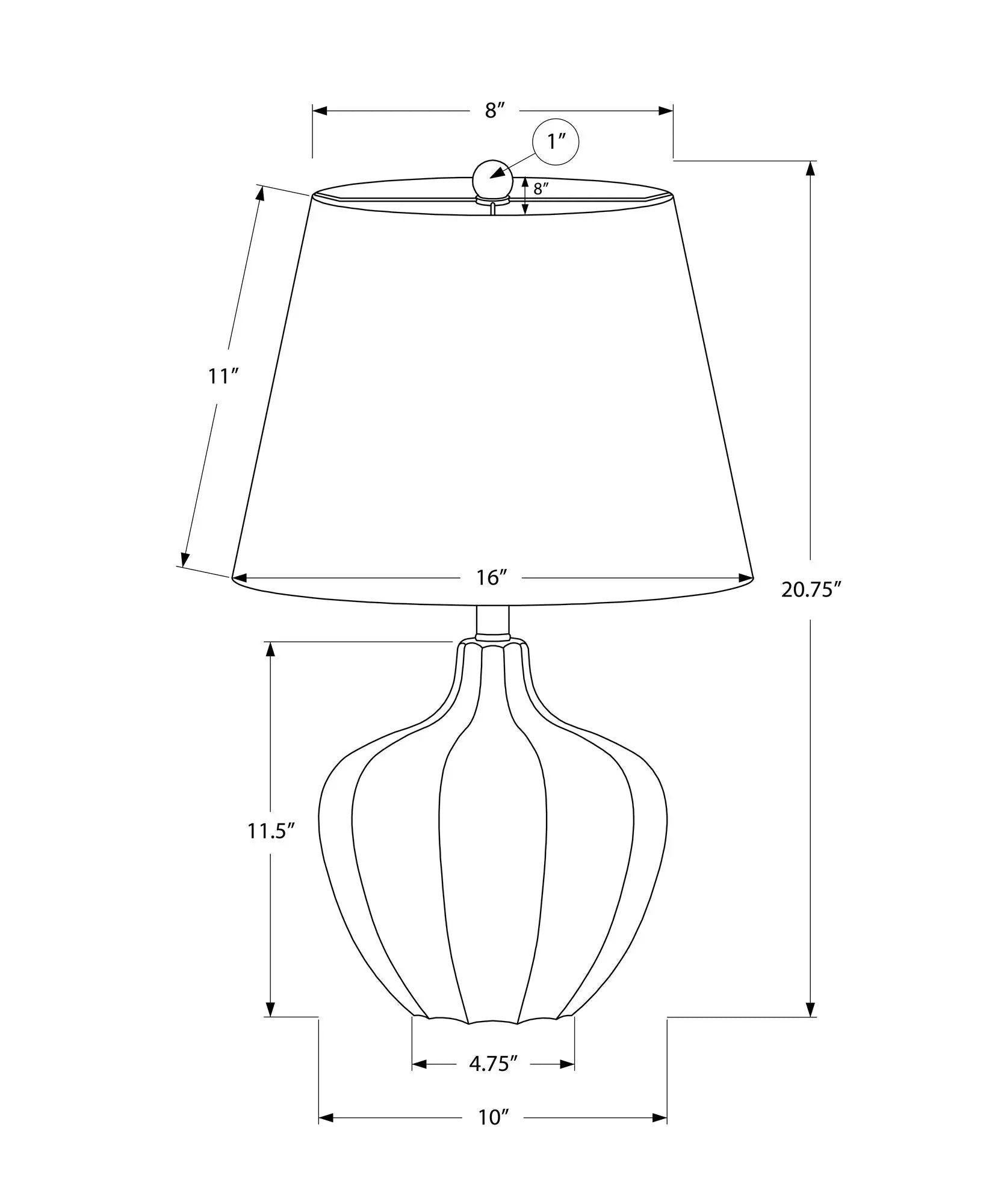 Resin Transitional Lighting, Table Lamp - Cream by HouseOfZazla