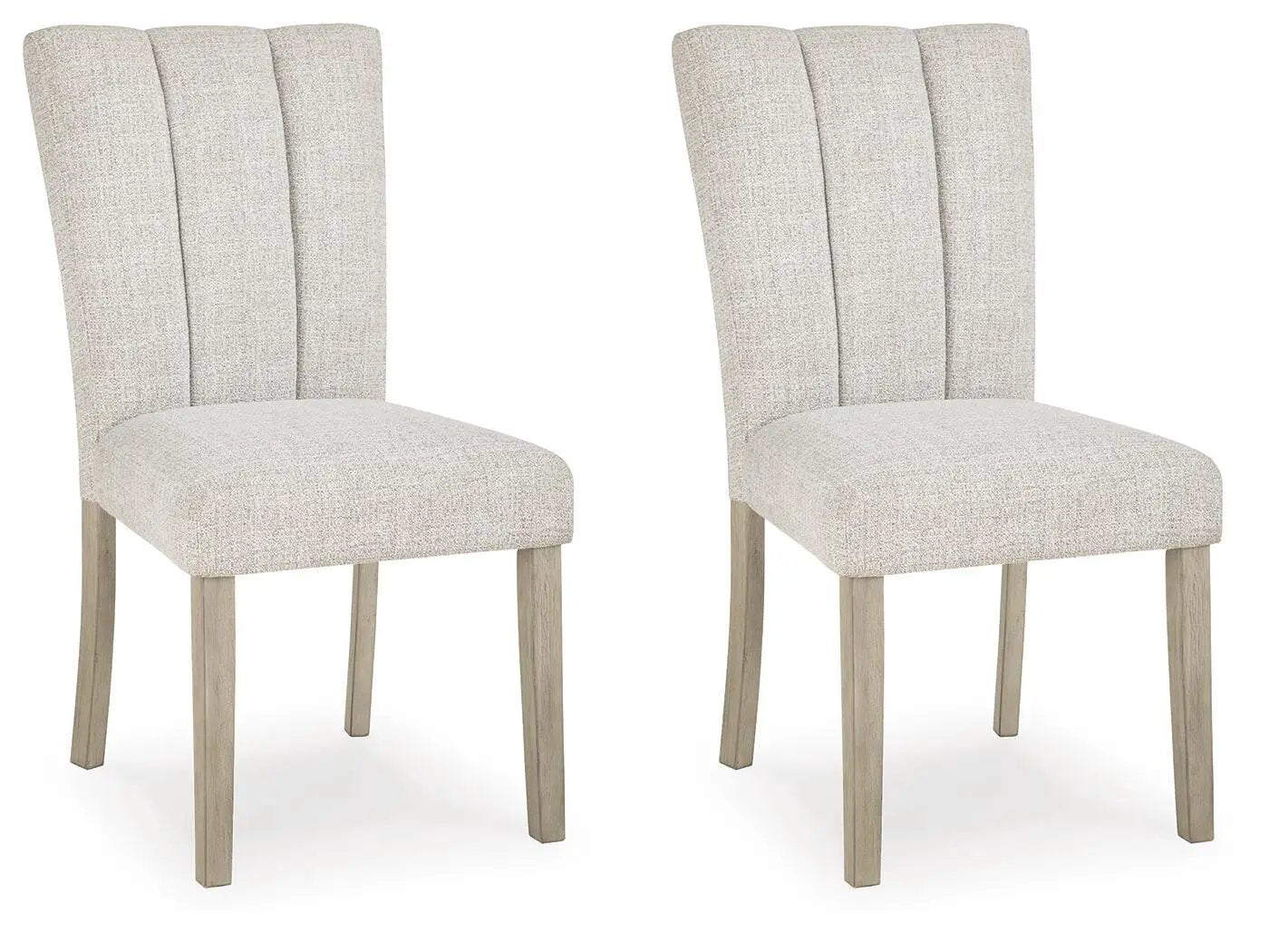 Larawyn - Dining Upholstered Side Chair (Set of 2) - Bisque by Unique Piece Furniture