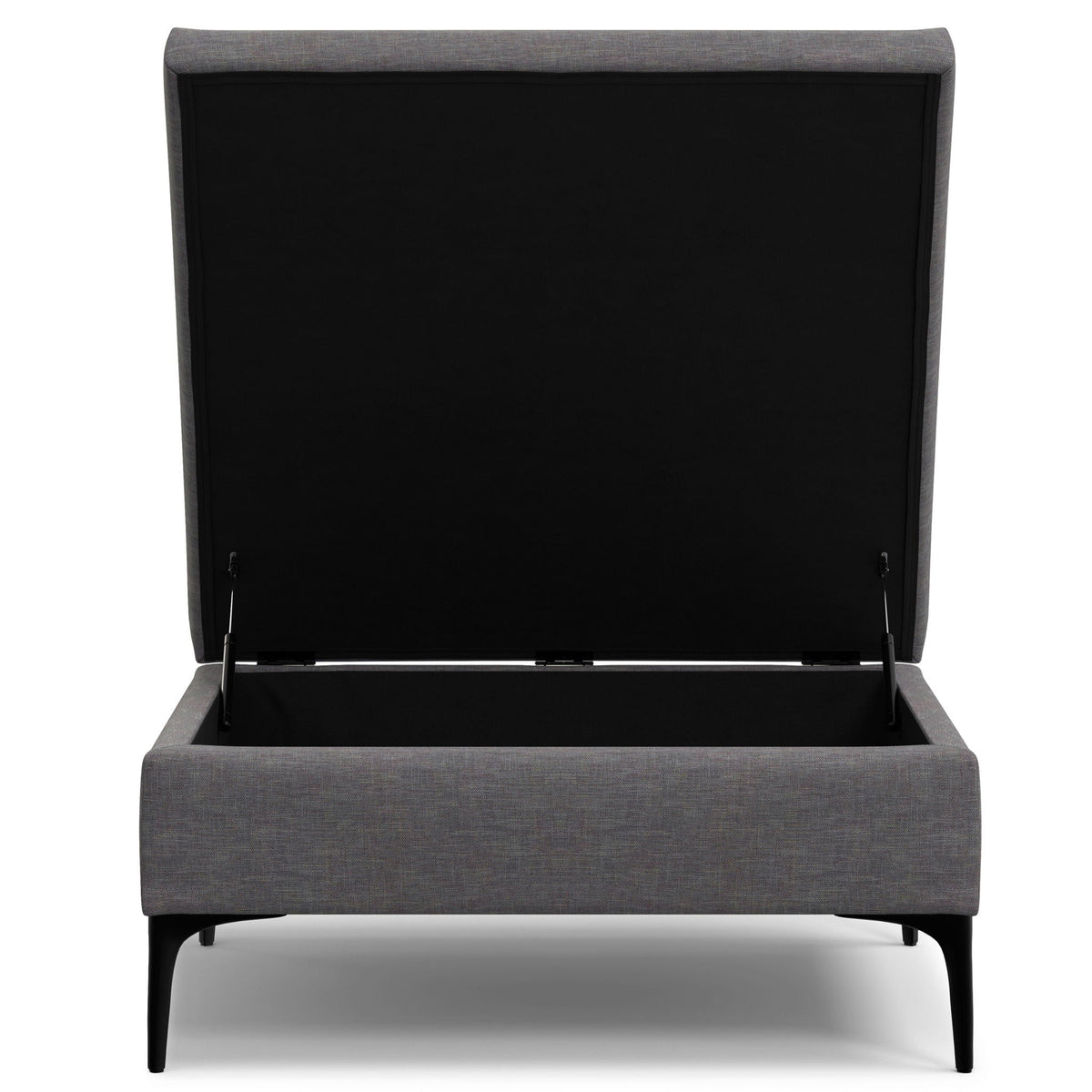Multifunctional Coffee Table Storage Ottoman with Lift Up Lid - Gray, Dark Gray, Light Brown, photo 21 of 40