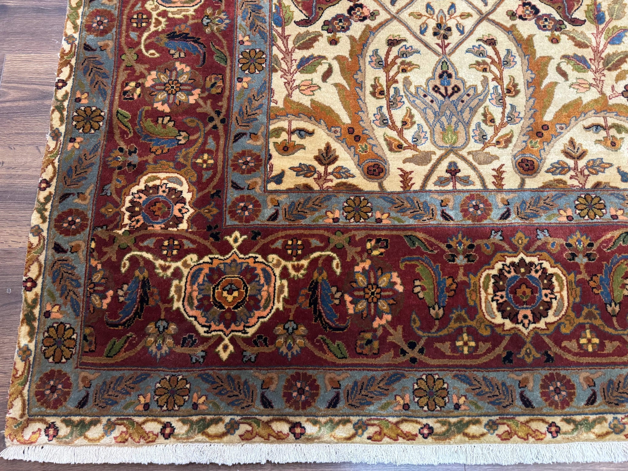 Persian Bidjar Rug 9x12 - Mustafi Allover Pattern - Traditional Carpet by Jewel Rugs