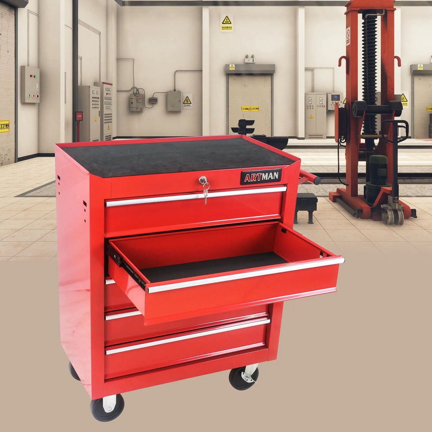 Multifunctional Tool Cart With Wheels And Drawers by HouseOfZazla