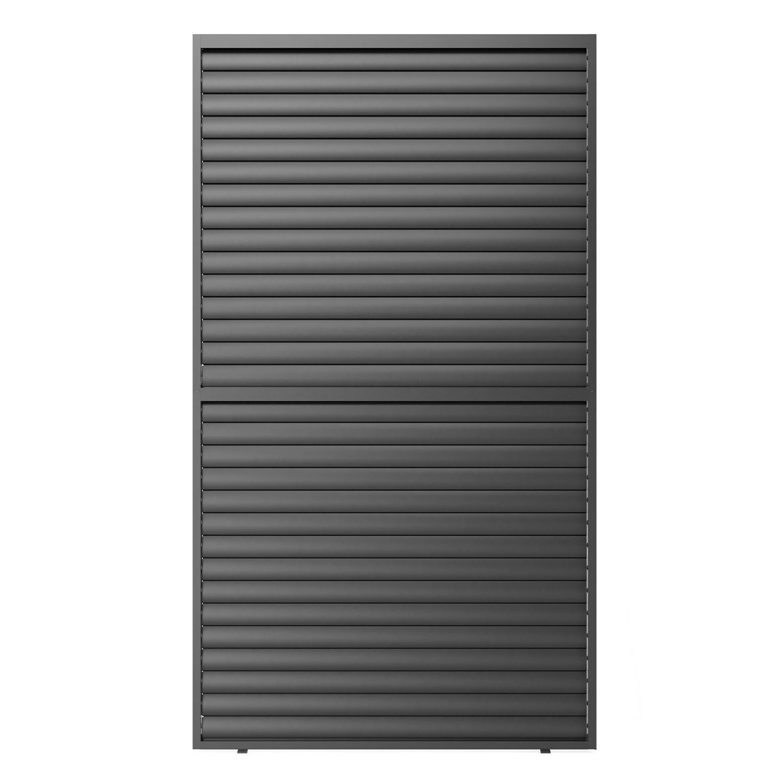 Louver Grille 1 / 3 10Ft Frame & Louvers - Black by HouseOfZazla