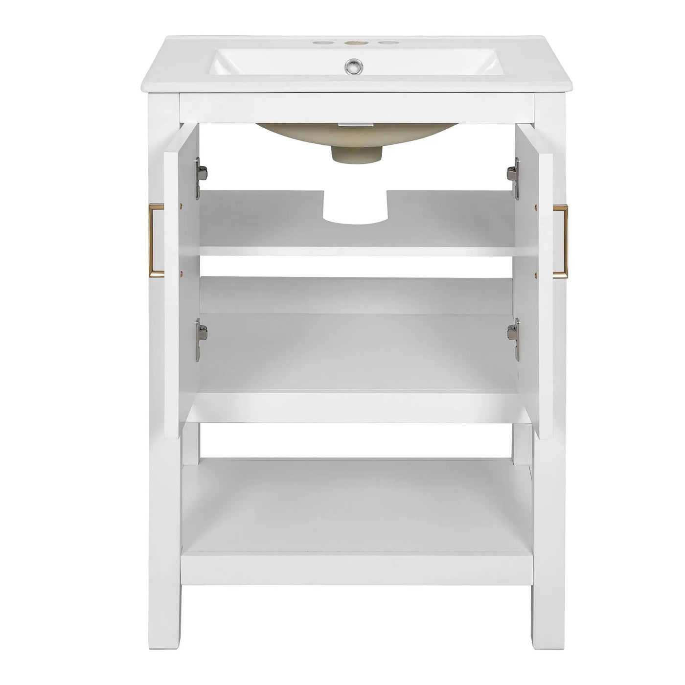 Modern Bathroom Vanity With Elegant Twill Design by HouseOfZazla