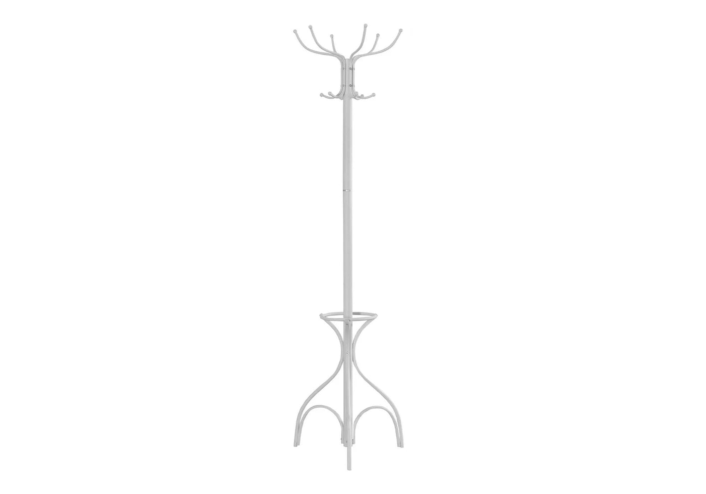 Coat Rack Hall Tree with 12 Hooks and Umbrella Holder by HouseOfZazla
