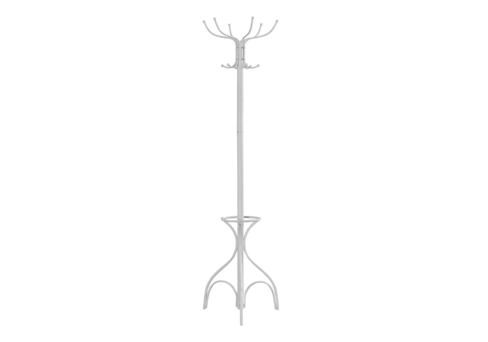 Coat Rack Hall Tree with 12 Hooks and Umbrella Holder by HouseOfZazla