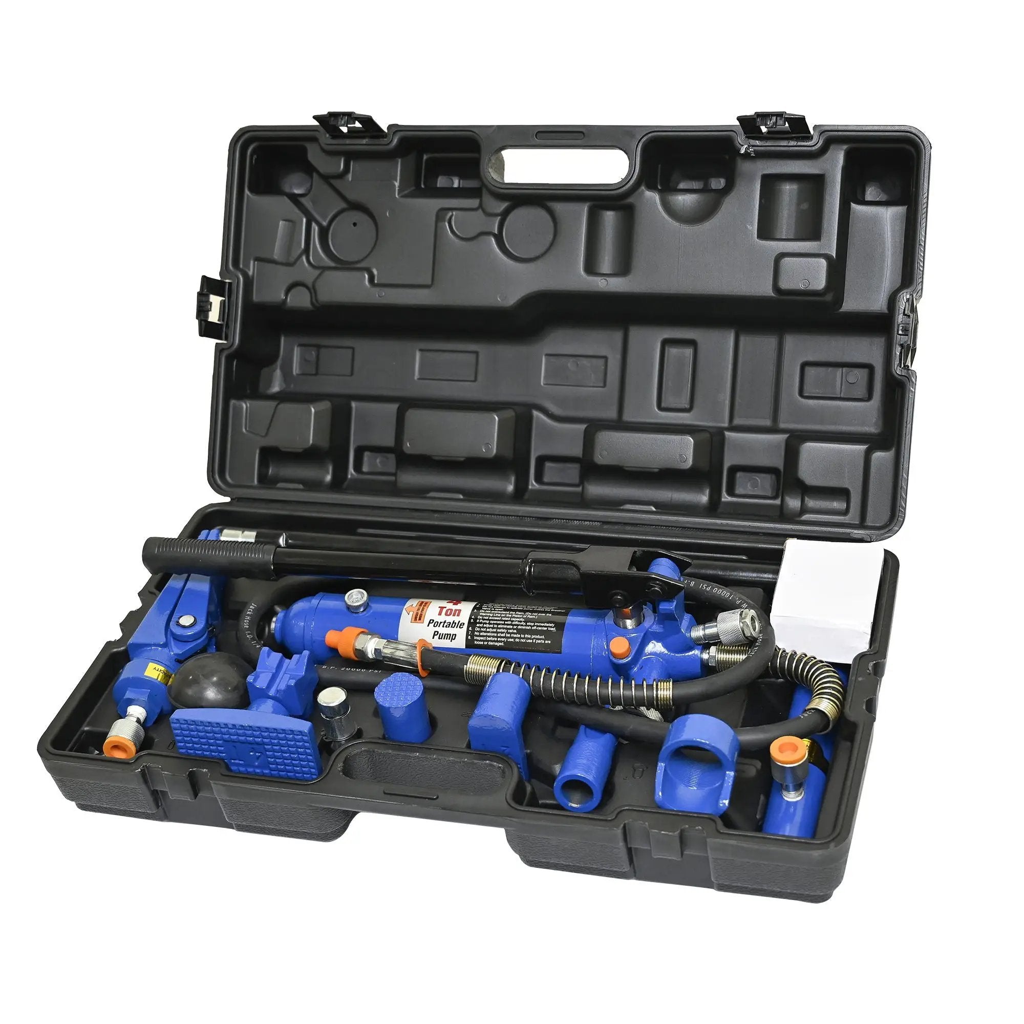 4T Separating Hydraulic Jack, Sheet Metal Separating Jack, Separating Hydraulic Combination To Repair The Depression - Black / Blue by HouseOfZazla