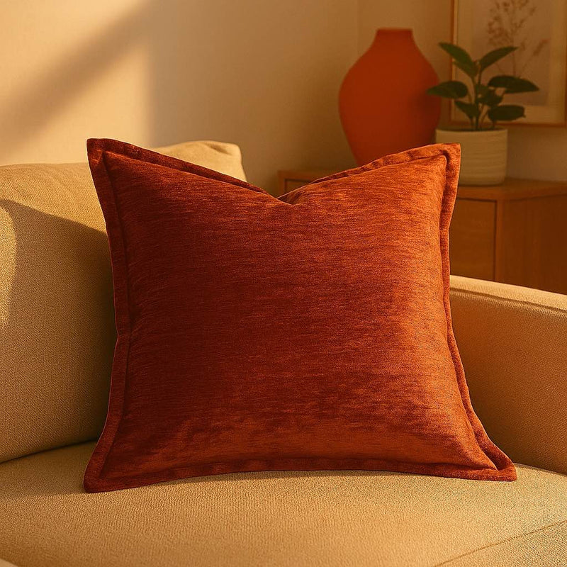 Velvet Throw Pillow with Plush Support - Rose, photo 3 of 5
