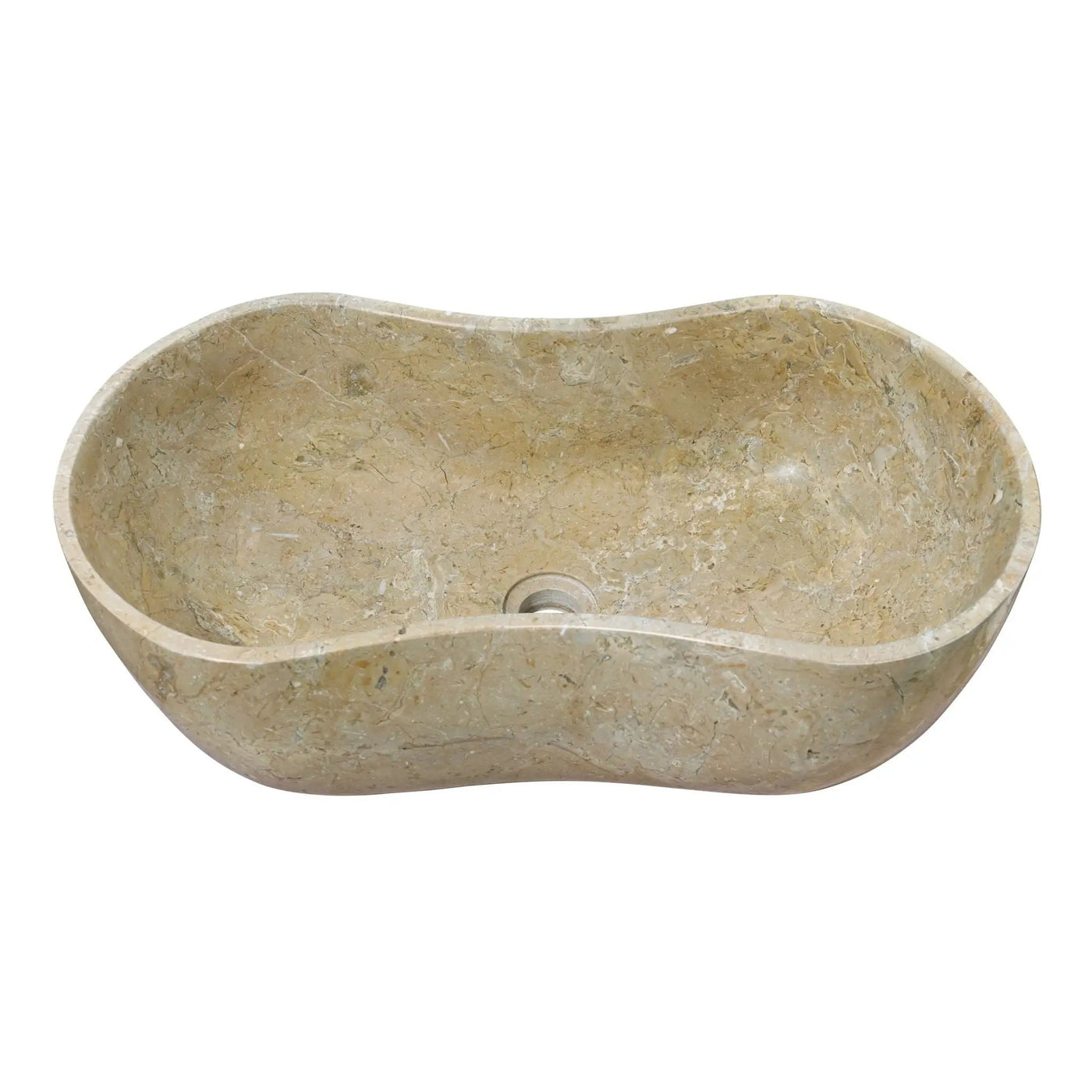 Bathroom Vessel Sink With Wavy Design by HouseOfZazla