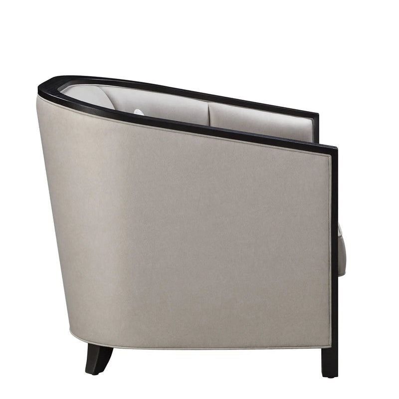 Zemocryss - Loveseat With 2 Pillows - Beige Fabric by Unique Piece Furniture