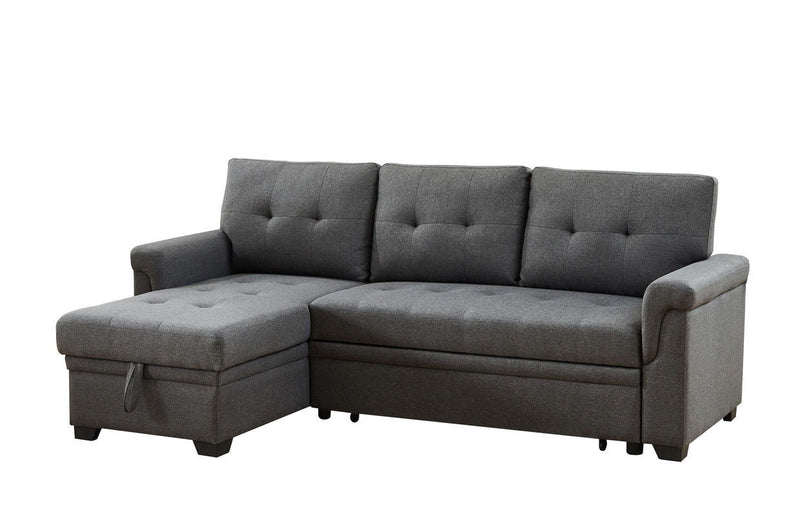 Destiny Reversible Sleeper Sectional Sofa With Storage Chaise, photo 4 of 6