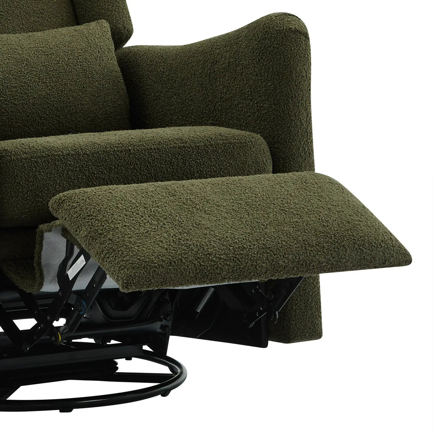 Wide Wingback Swivel Glider Rocker Recliner Chair by HouseOfZazla