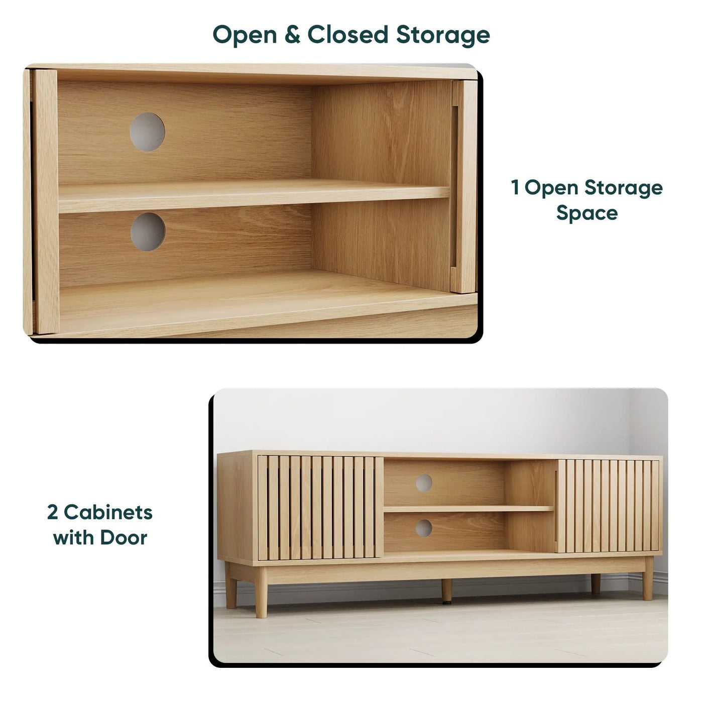 TV Stand With Storage by Unique Piece Furniture