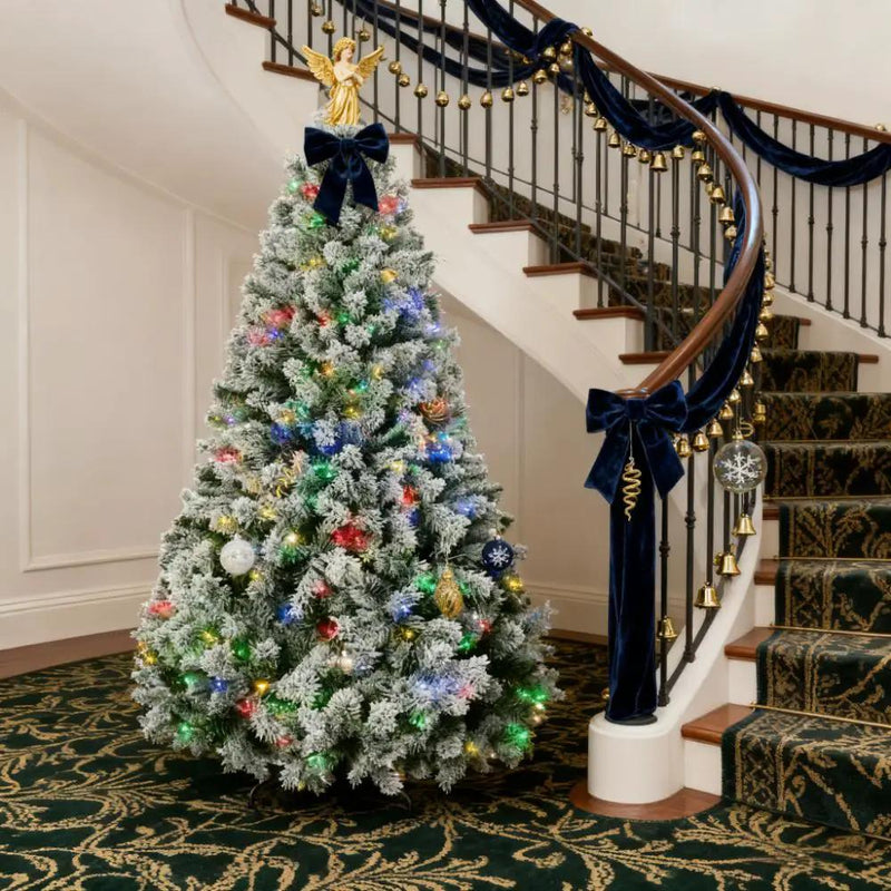 Artificial Snow Christmas Trees with Frosted Branches by HouseOfZazla