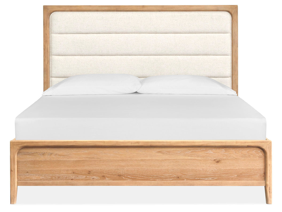 Somerset - Complete Panel Bed With Upholstered Headboard, photo 3 of 6