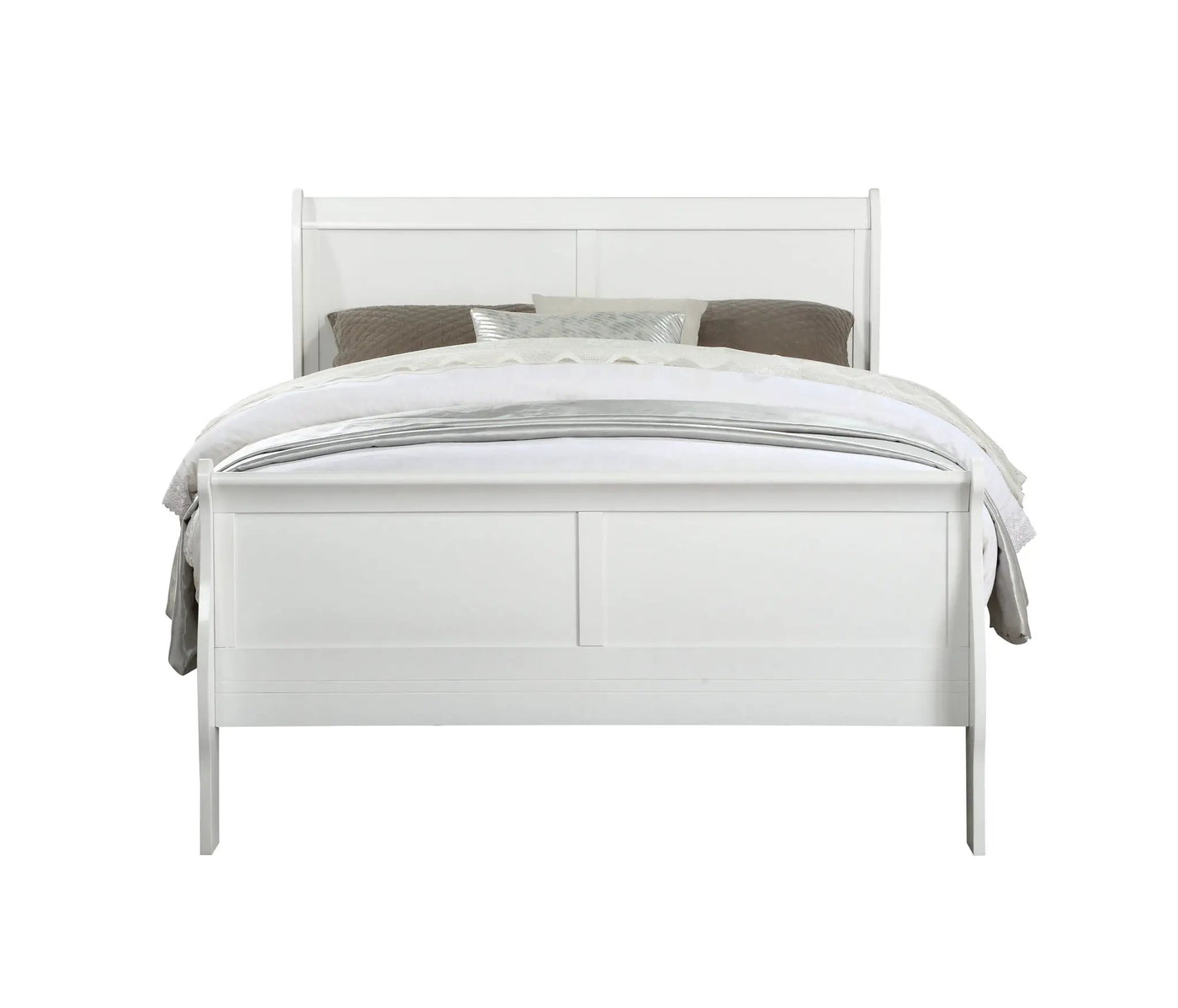 Louis Philippe Sleigh Style Bed by HouseOfZazla