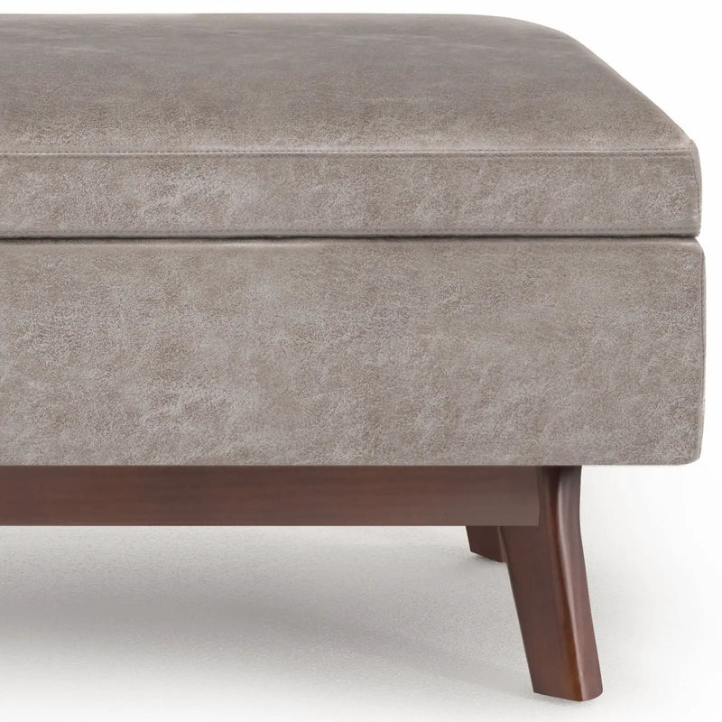 Owen - Upholstered Rectangular Storage Ottoman by Unique Piece Furniture