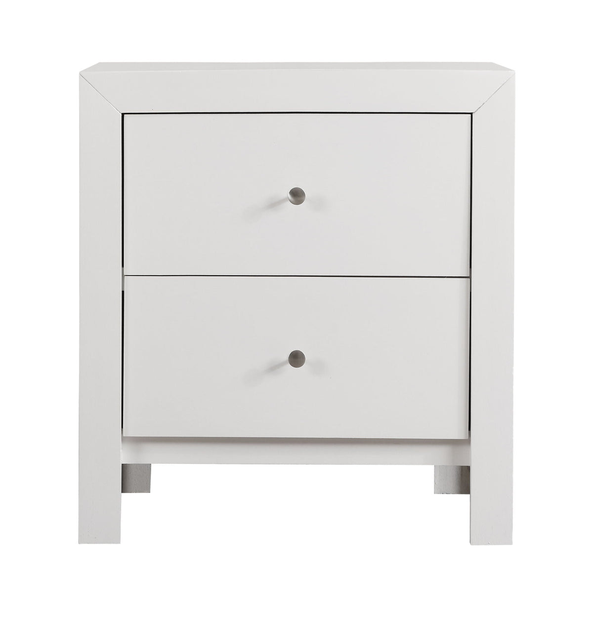 Charming Nightstand With Drawers - Wood Nightstand with Storage - Dark Gray, Dark Red, Black, White, photo 10 of 24