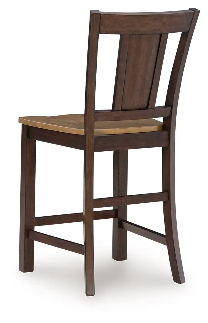 Rylandeen - Barstool (Set of 2) - Light Brown / Dark Brown by Unique Piece Furniture