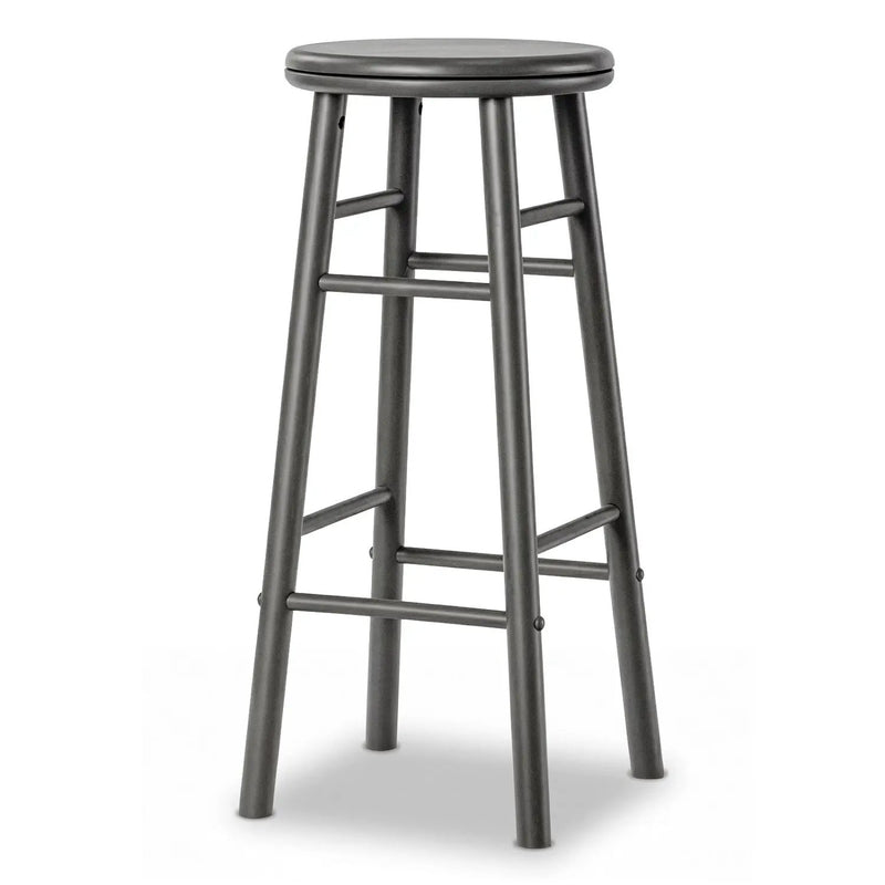 29" Swivel Bar Stools Set of 2 with Footrests by DirectDeals