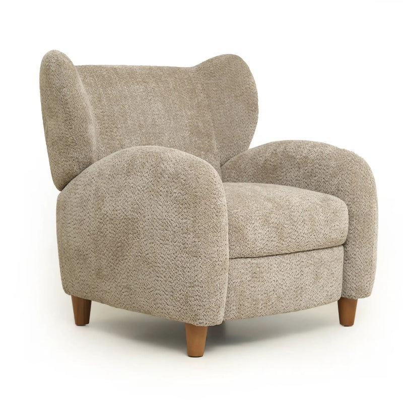 Nordic Chenille Fabric Multifunctional Chair by HouseOfZazla