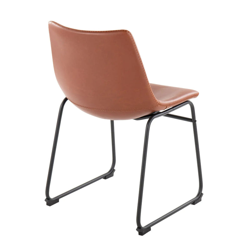 Duke - Industrial Side Chair (Set of 2) by Unique Piece Furniture
