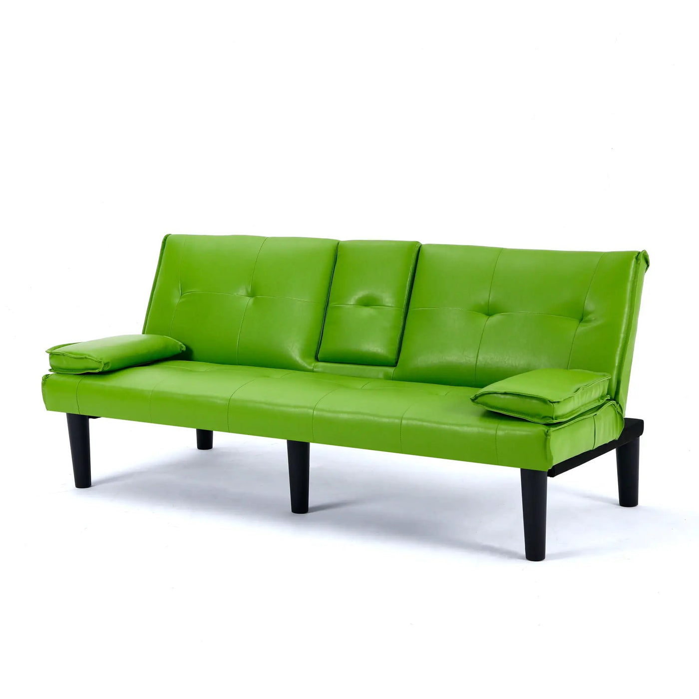 Sofa Bed With Foldable Design And Cup Holder by HouseOfZazla
