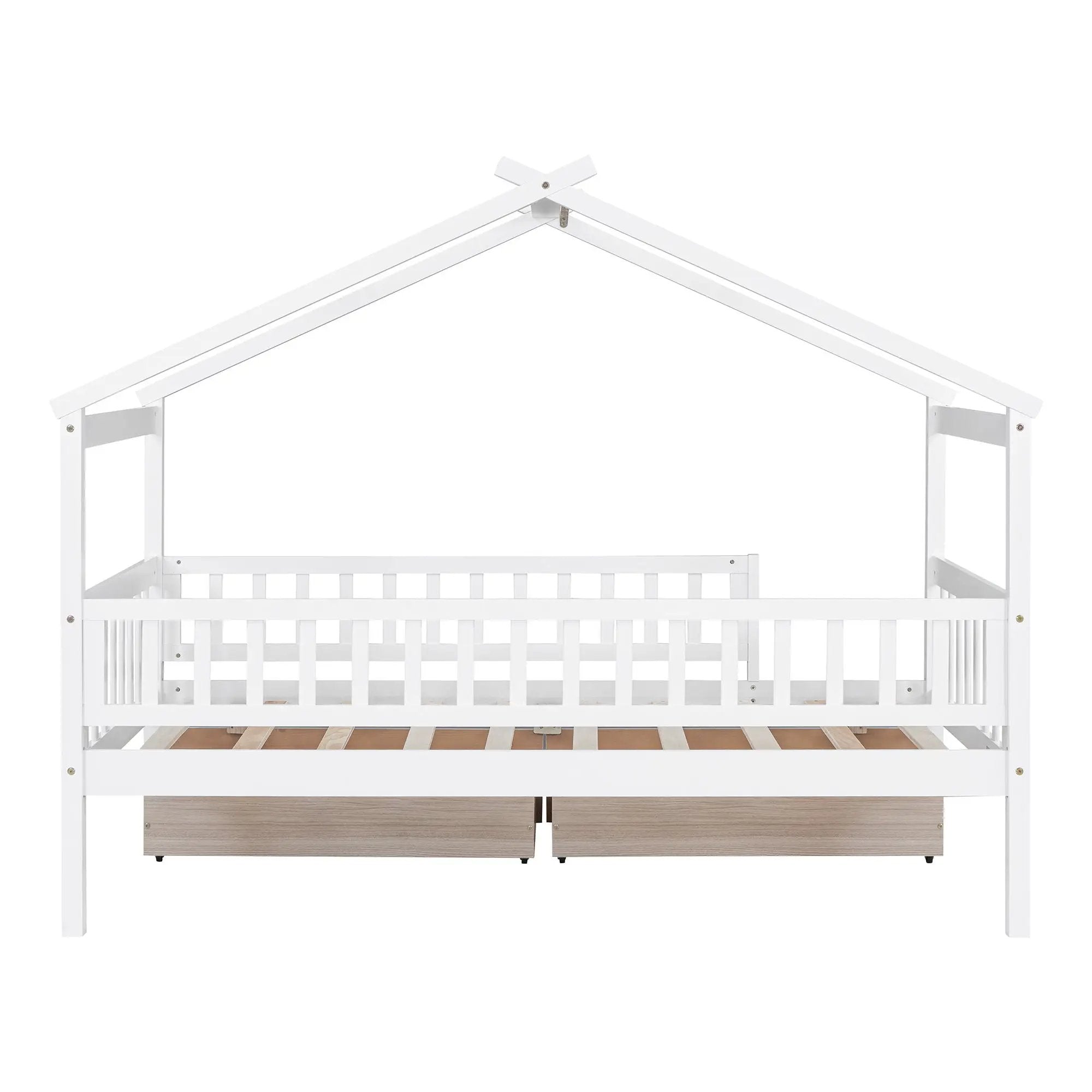 House Bed With 2 Drawers by HouseOfZazla